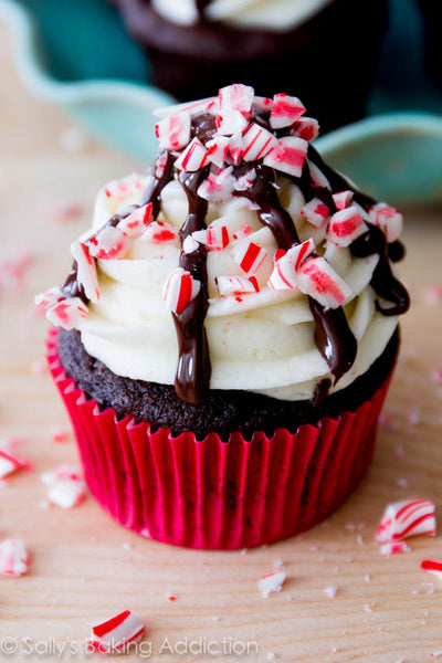 Peppermint Mocha Cupcakes